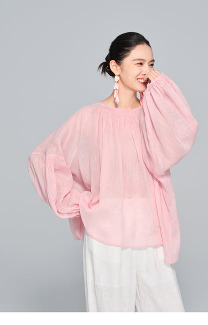 Stylish Loose-Fit Linen Shirt