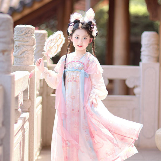 Children’s New Chinese Style Hanfu | Elegant Ancient Style Tang Suit