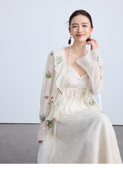 High-End Summer Chinese Style Blouse for Women