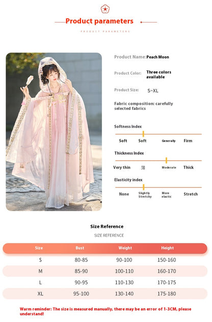 Fairy Hanfu Costume — Elegant Cloak & Flowing Ancient Outfit