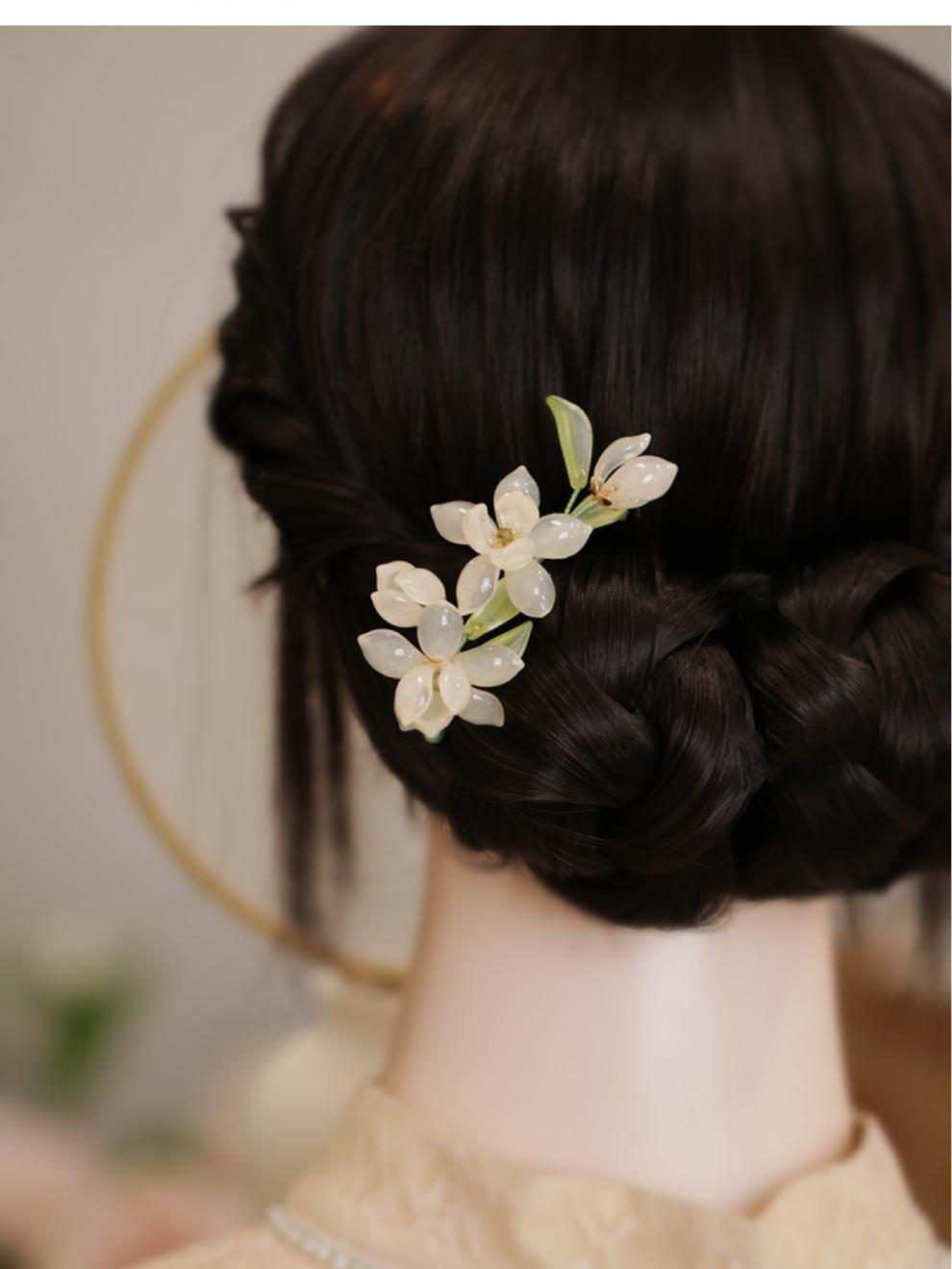 Womens Hairpin Cheongsam Ancient Costume Hair Ornament Hair Accessory