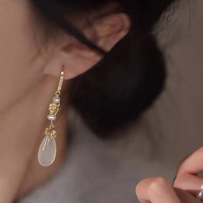 mitation Pearl Earrings | 2025 New Chinese Style High-End Niche Design