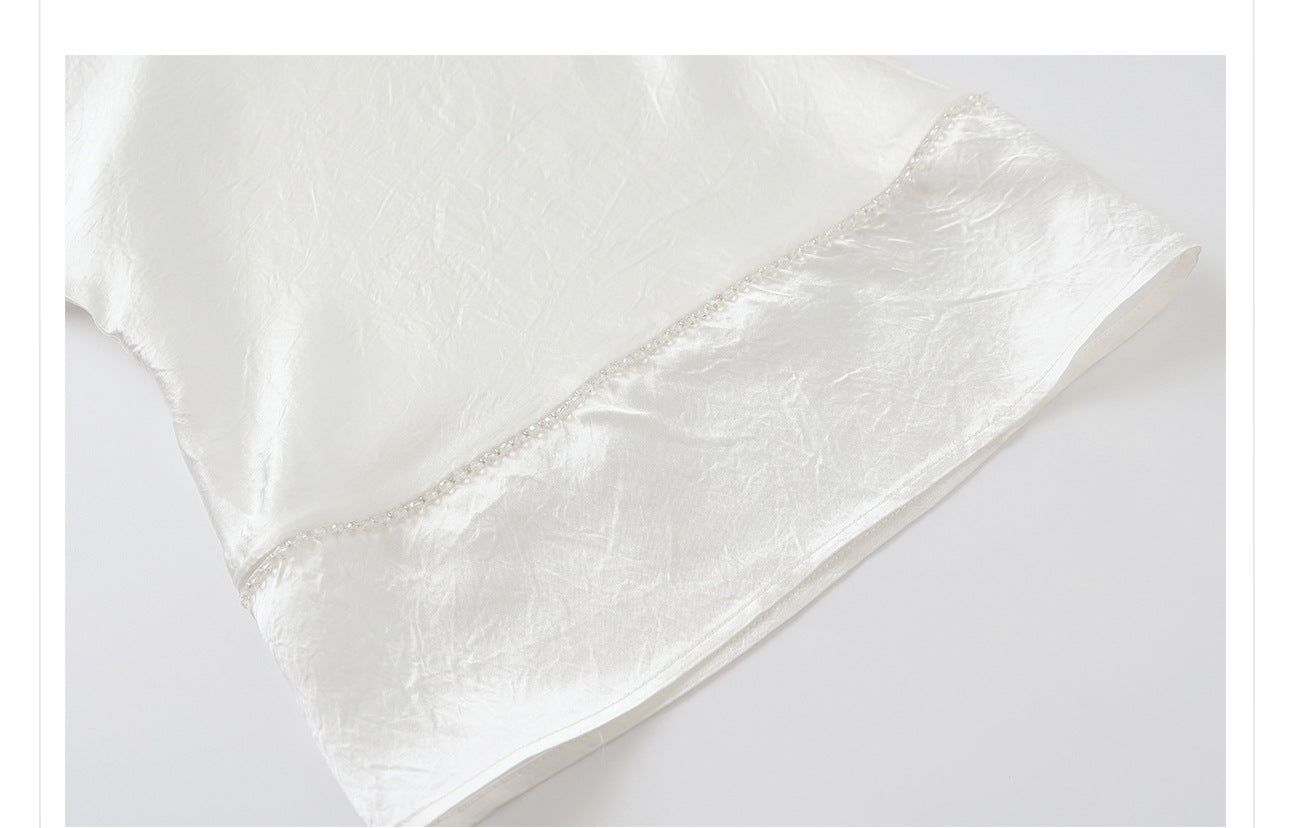 New Chinese Style Embroidered Jacket Skirt Set | Heavy Bead Lace Patchwork