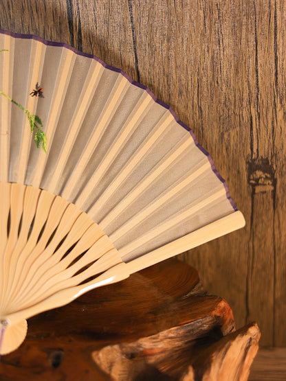Ancient Style Suzhou Embroidered Fan — Portable Chinese Style Fan