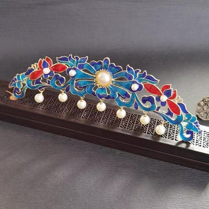 Ancient summer style hair crown tassel hair accessories